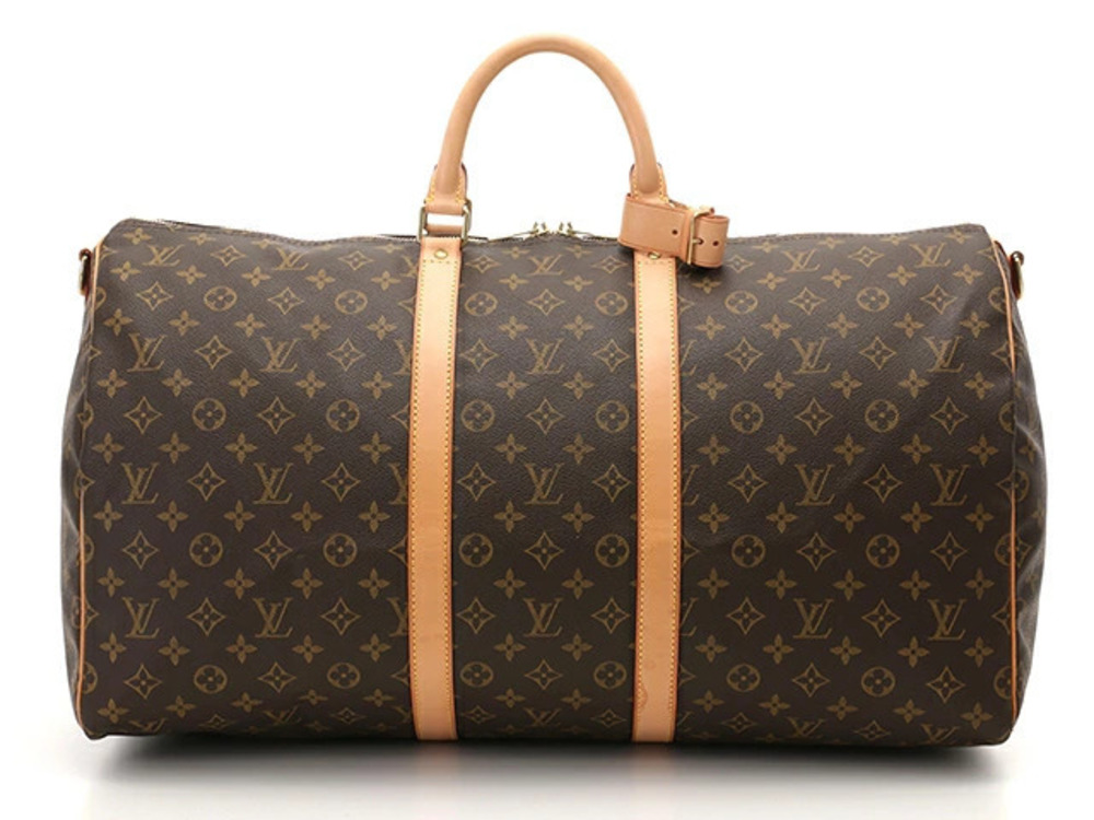 LOUIS VUITTON Keepall Bandouliere Boston Bag Monogram